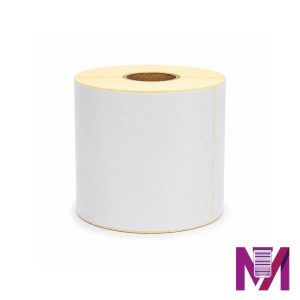 رول لیبل ریبون خور 100×100 کاغذی تک ردیفه