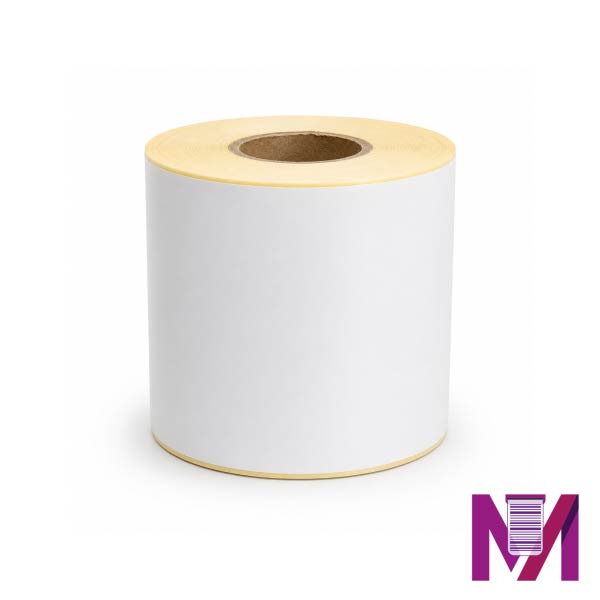 رول لیبل ریبون خور 150×100 کاغذی تک ردیفه