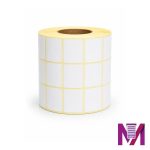 رول لیبل ریبون خور 31×21 (PVC) سه ردیفه