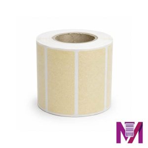 رول لیبل ریبون خور 50×30 کاغذی تک ردیفه