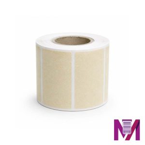 رول لیبل ریبون خور 50×40 کاغذی تک ردیفه
