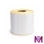 رول لیبل ریبون خور 100×50 (PVC) تک ردیفه