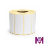 رول لیبل ریبون خور 60×30 کاغذی تک ردیفه