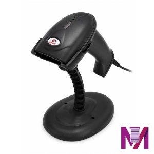 بارکدخوان سیمی Sunlux مدل XL_6200A تک بعدی آکبند همراه با پایه