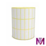 رول لیبل ریبون خور 30×10 کاغذی سه ردیفه
