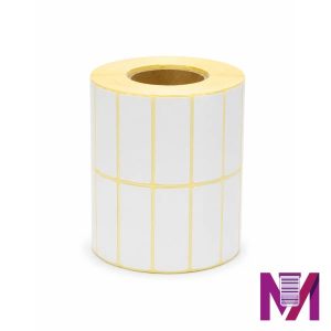 رول لیبل ریبون خور 45×15 کاغذی دو ردیفه
