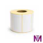 رول لیبل ریبون خور 60×40 کاغذی تک ردیفه