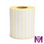 رول لیبل ریبون خور 100×10 (PVC) تک ردیفه